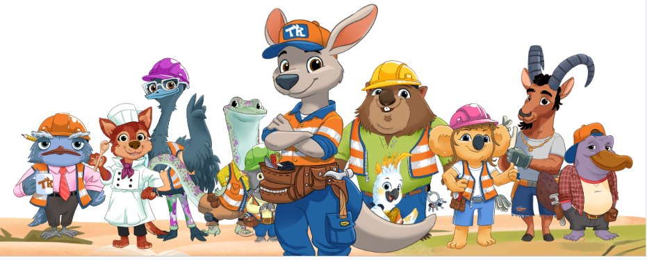 The Roo Crew — 14 native Australian animal characters